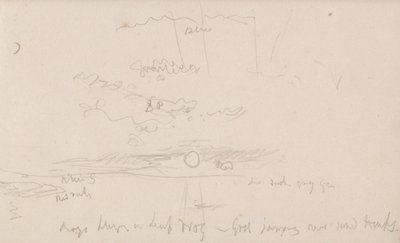 The Channel Sketchbook by Joseph Mallord William Turner